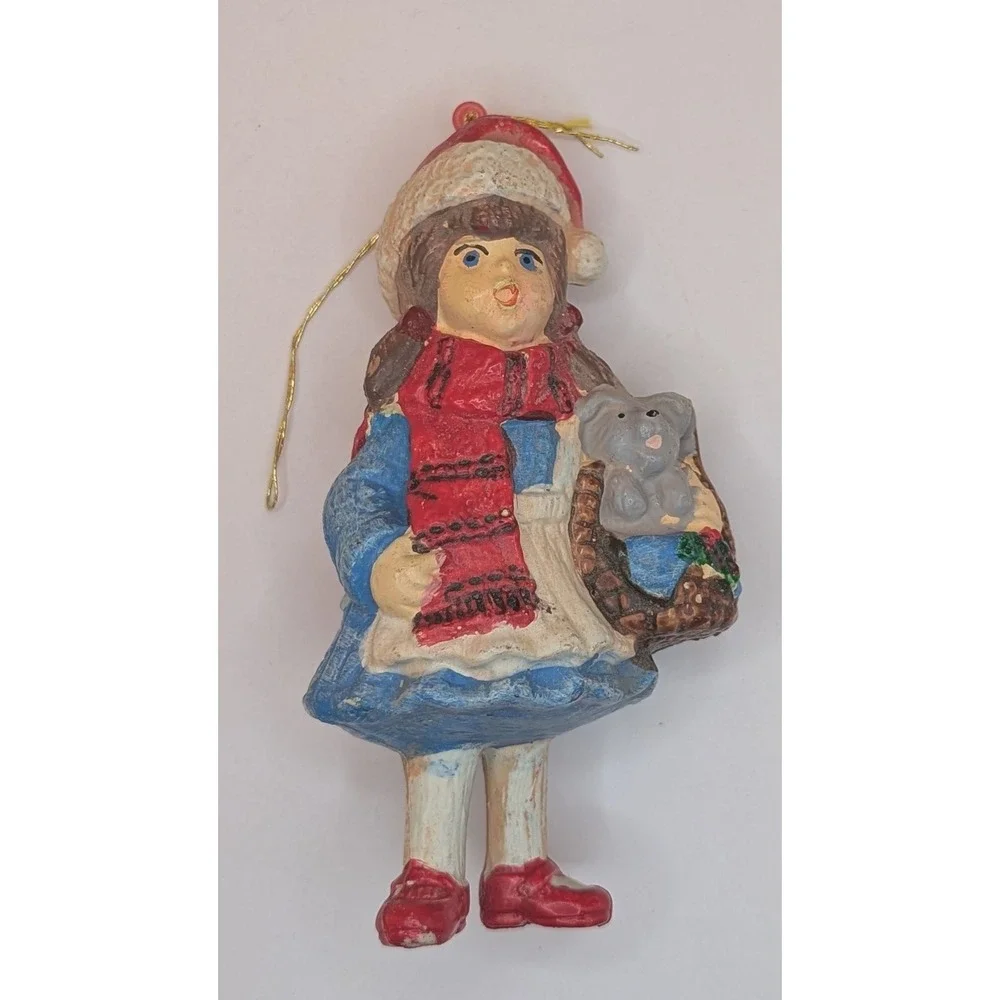 Kurt Adler Wizard of Oz Dorothy and Toto Christmas Ornament Vintage VTG